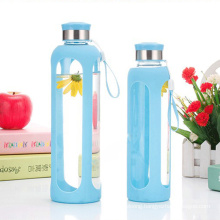 Eco-Friendly Water Glass Bottle ,Sport Silicone Bottle